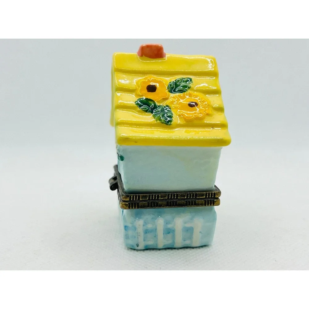 Vintage‎ Birdhouse Trinket Box Vanity Box Décor